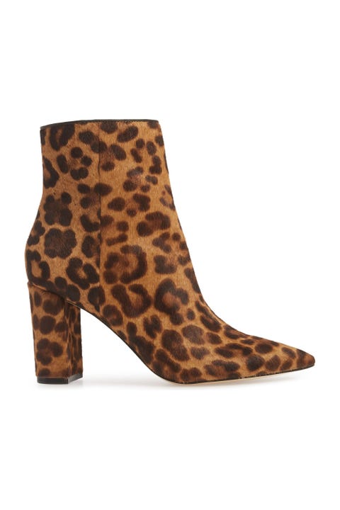 long animal print boots