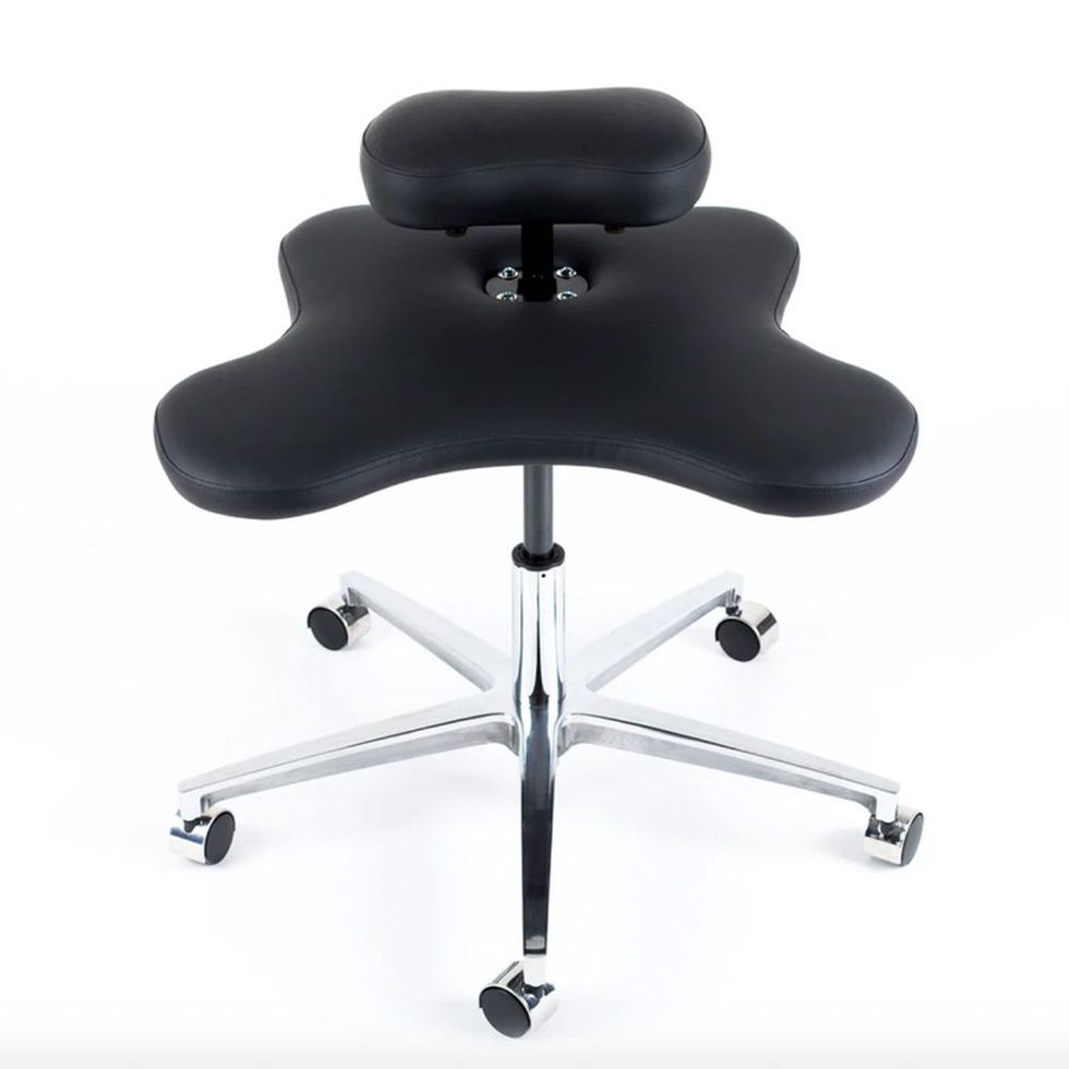 You Can Get an Office Chair That Lets You Sit Cross-Legged at Your Desk