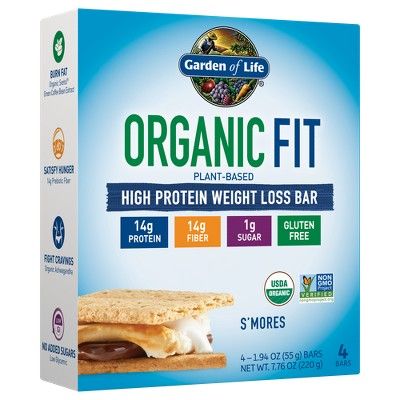 Organic Fit Protein Bar, S'mores