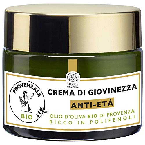 Bio Crema viso anti-età arricchita con olio d'oliva