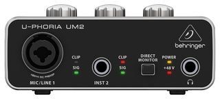Behringer U-PHORIA UM2  2 x 2 interfacce audio USB 2.0
