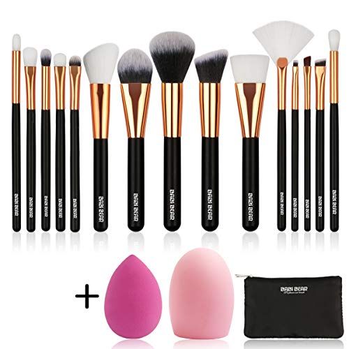 15-Piece Makeup Brush Set 