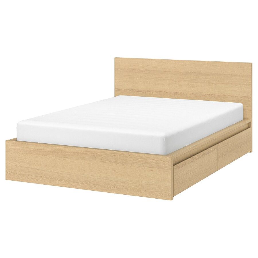 MALM queen bed frame
