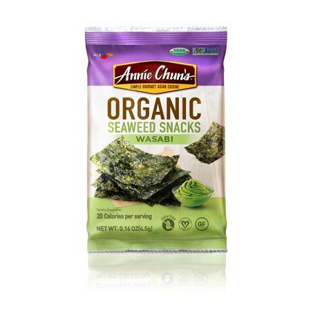 Organic Wasabi Seaweed Snack