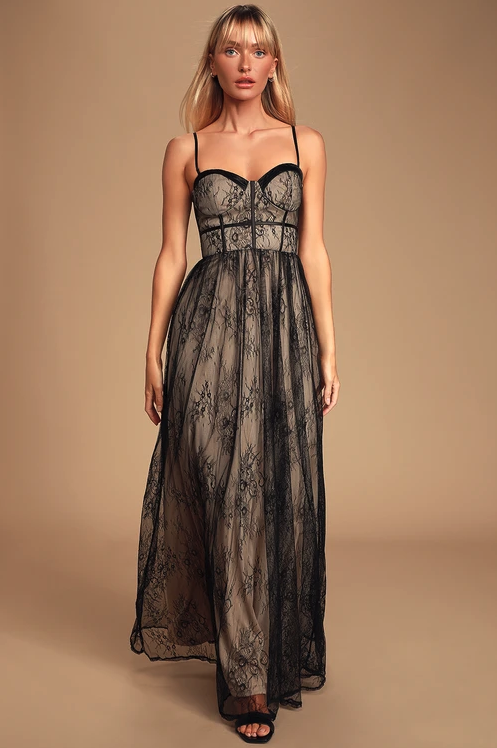 black formal gowns near me