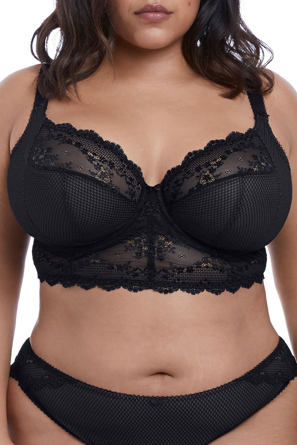 Plus Size Bras For Women Semi-hollow Sexy Lingerie Big Breast