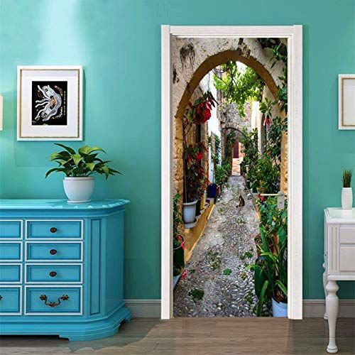 Door Wallpaper Step by Step Installation Instructions  YouTube