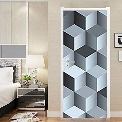 20 Best Decorative Door Wallpaper Adhesives to Brighten up Any Room ...