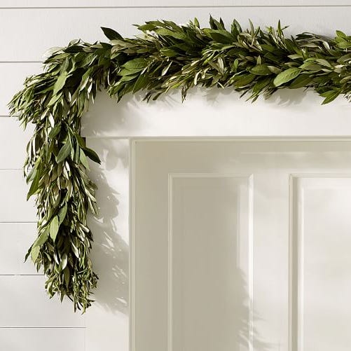 Fresh Olive Leaf & Myrtle Garland