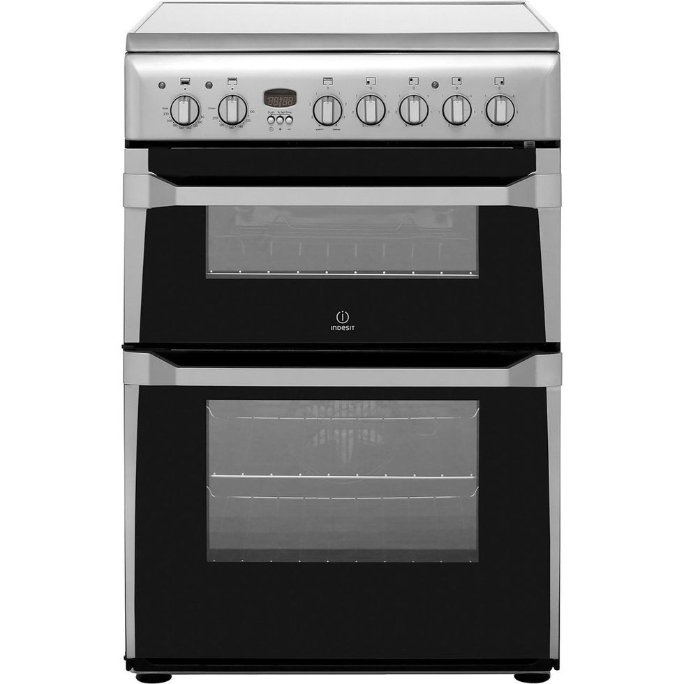 Indesit Advance ID60C2XS Electric Cooker with Ceramic Hob
