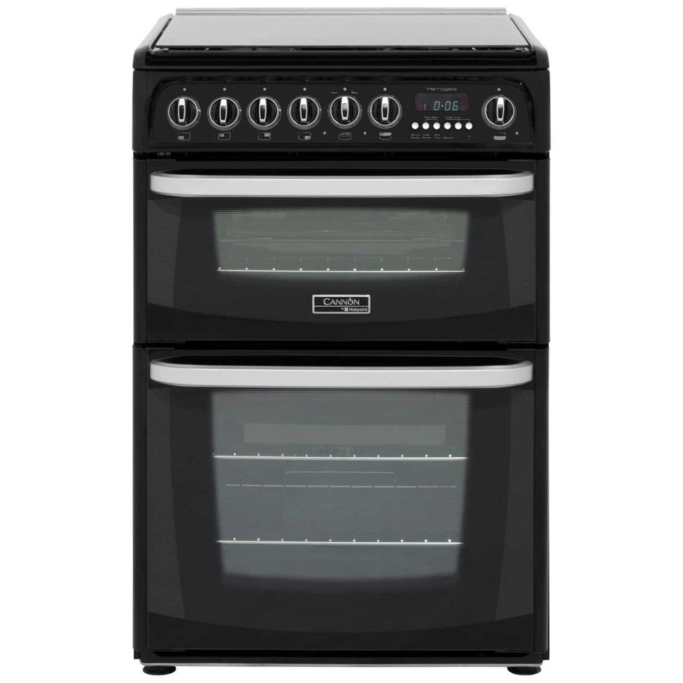 Cannon by Hotpoint Harrogate CH60DHKFS Dual Fuel Cooker