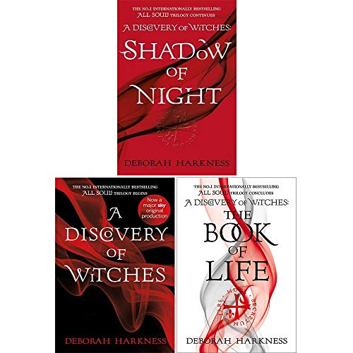 All Souls Trilogy Collection Deborah Harkness 3 Books Set (The Book of Life, Shadow of Night, A discovery of witches​)