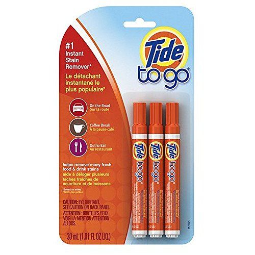Tide to Go Instant Stain Remover Pens 3 ea (Pack of 1), White