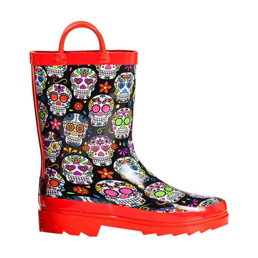 skull hunter boots