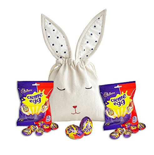 Creme Eggs in Bunny Bag