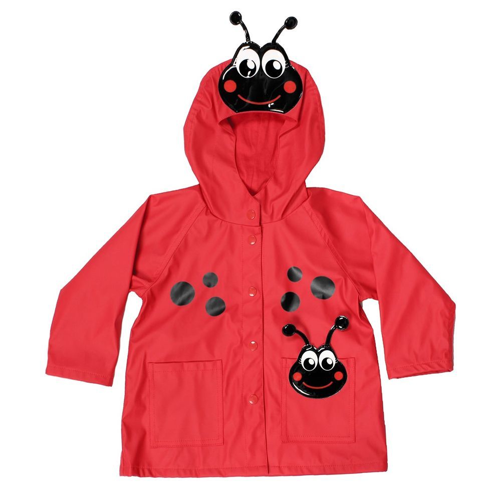 Kidorable Bumble Bee Raincoat Childrens Kids Unisex Yellow Waterproof Rain Mac 