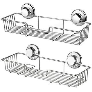 Compact Shower Caddy with Suction Cups, 2 pack