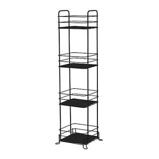 4 Tier Black Wire Storage Caddy