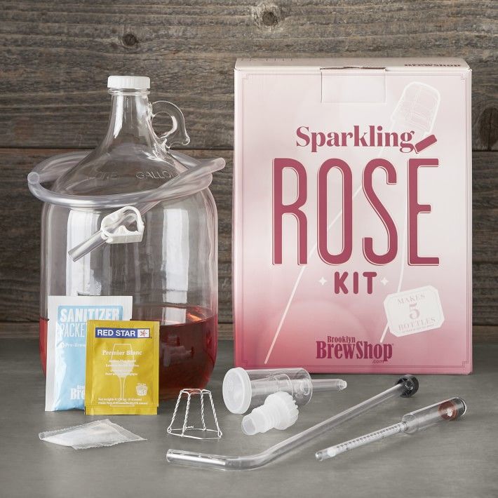 Sparkling Rosé Wine Kit