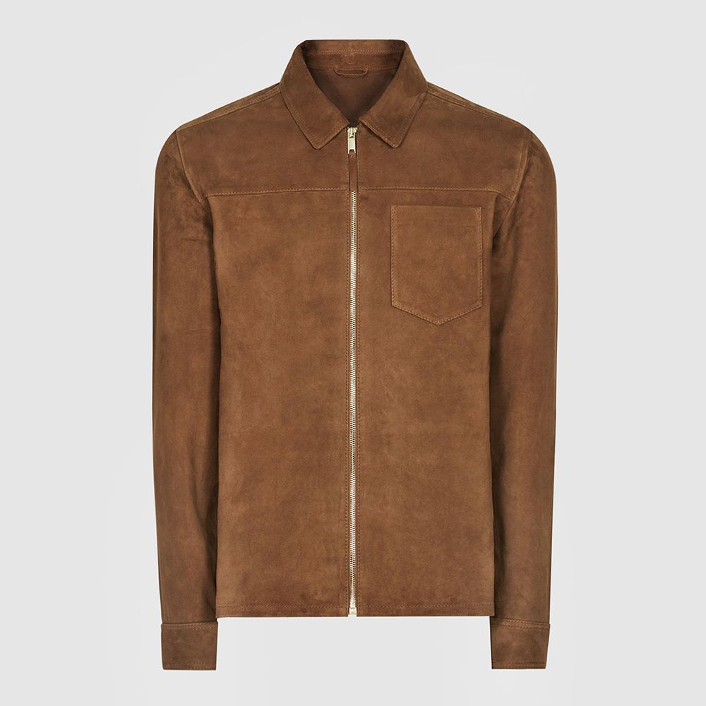 Reiss sales suede jacket