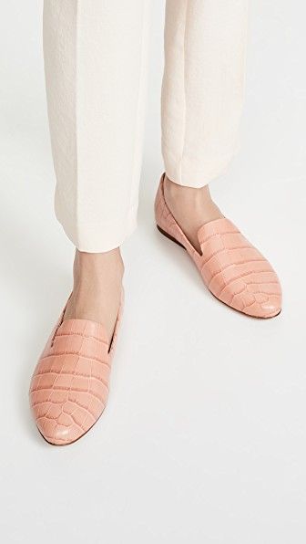peach loafers mens