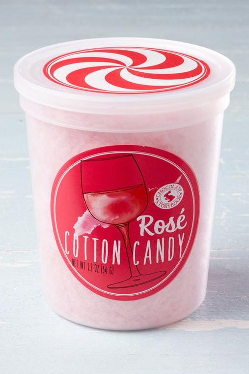 Rosé Wine Cotton Candy