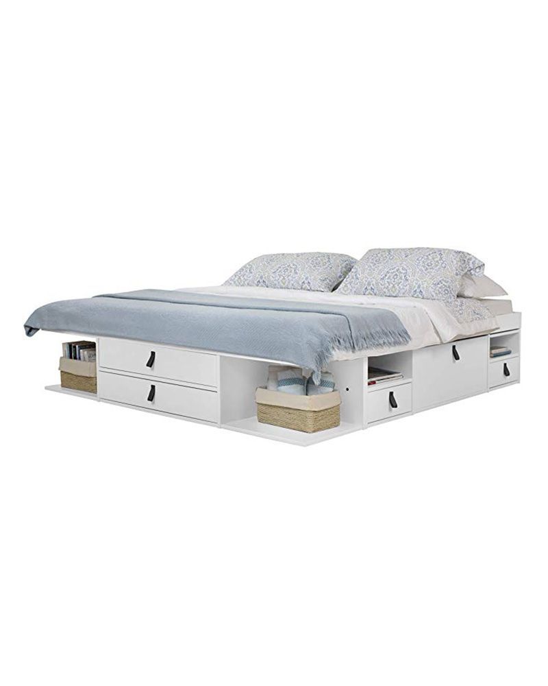 24 Best Space Saving Beds 2021, Full Bed Frame With Storage One Side