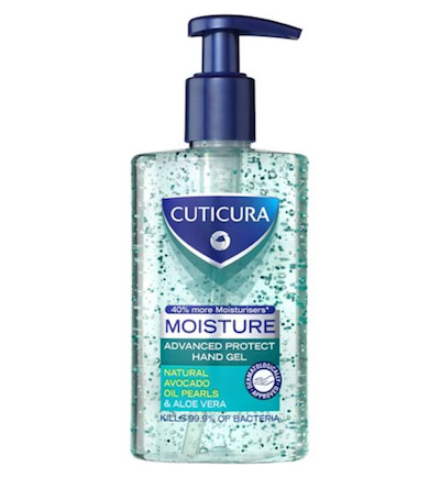 Cuticura Moisture Anti Bacterial Hand Gel 250ml