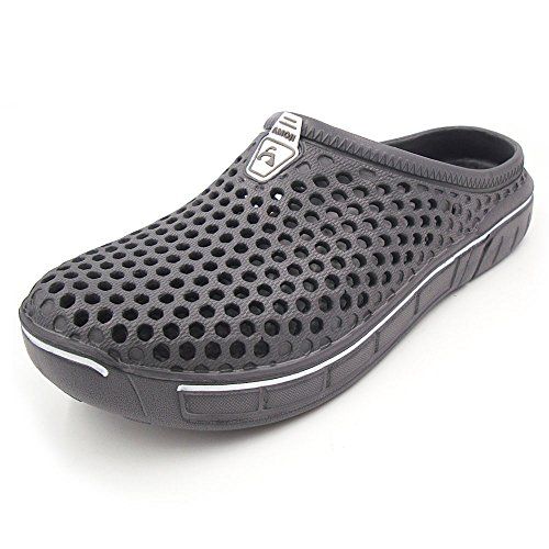 Mens Ladies Clogs Lightweight Slip-On Gardening Indoor Outdoor Garden Mules