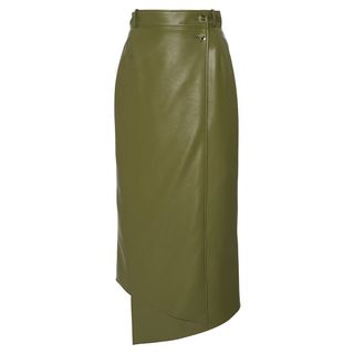 Lucilla Faux-Leather Skirt