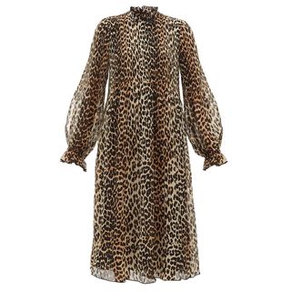 Leopard-Print Dress