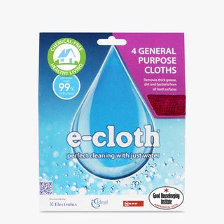 e-cloth General Purpose Cloths, Pack of 4 e-cloth General Purpose Cloths, Pack of 4