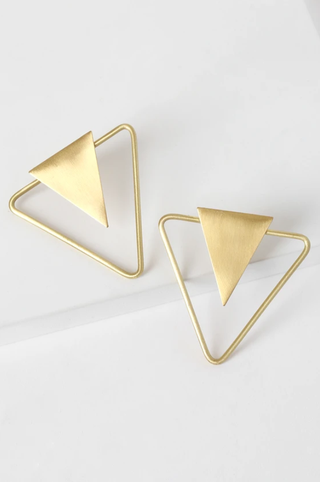 Triangle Earrings