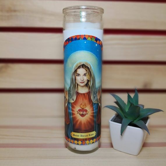 Alexis Rose Prayer Candle 