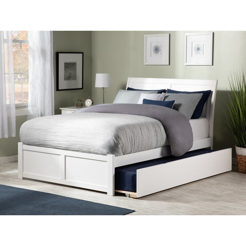 Wasilewski Sleigh Bed with Trundle