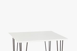 House by John Lewis Crescent 2 Seater Dining Table, White