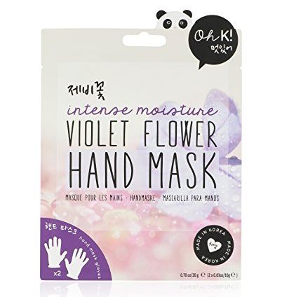 Intense Moisture Violet Flower Hand Mask (1 paio)