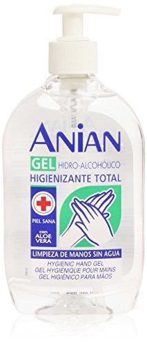 Gel desinfectante para manos 
