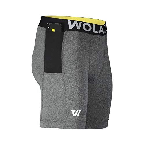 mens compression running shorts with pockets