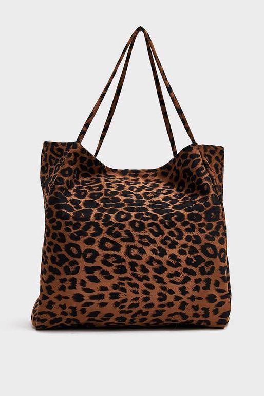 Nora Tote Bag in Leopard