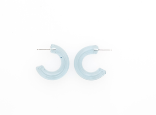 Mini Boucles d'oreilles en verre