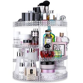 Dressing Table Ideas How To Organise, Vanity Table Makeup Organizer