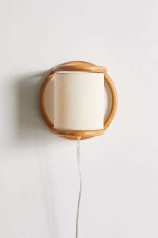 Marcella Rattan Sconce