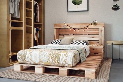 10 Best Pallet Beds Diy Bed Frames, King Size Bed Out Of Pallets