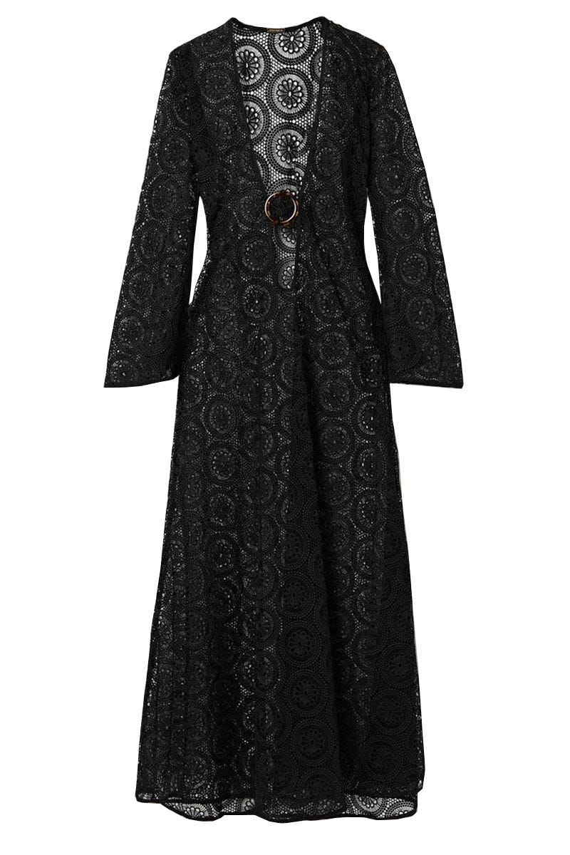 Jane crocheted cotton maxi dress