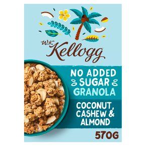 W.K. Kellogg NAS Granola Coconut, Cashew