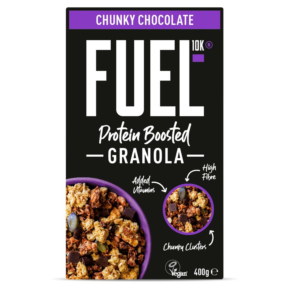 FUEL10K Protein Boosted Chocolate Loaded Chunky Granola