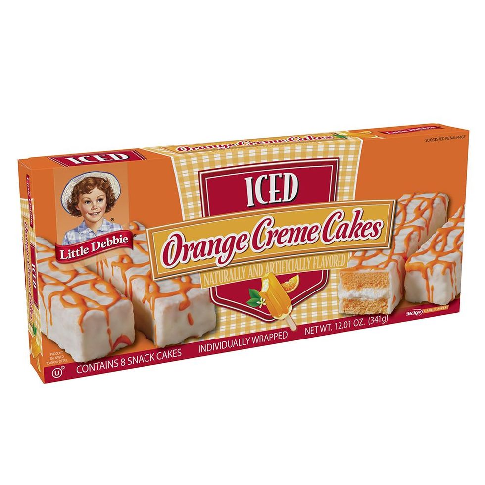 Little Debbie Iced Orange Creme Cakes