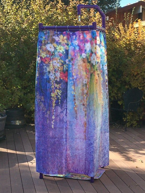 diy shower tent