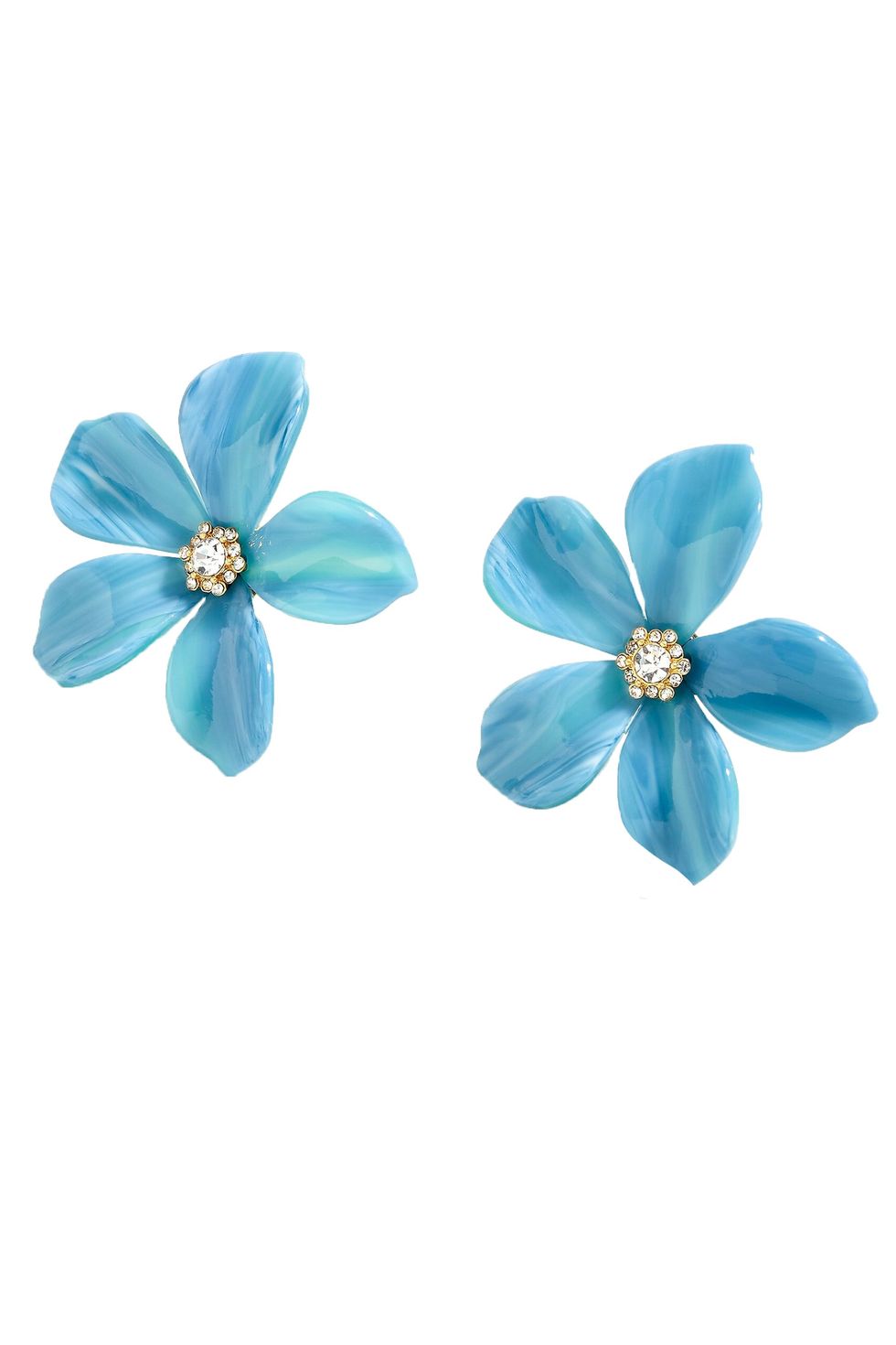 Acetate Flower Earrings